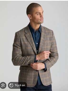 UNTUCKit Italian Wool & Cashmere Sport Coat
